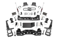 Rough Country 6 in Suspension Lift Kit - 57530 - Black Patch Performance - ROUG57530