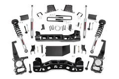 Rough Country 6 in Suspension Lift Kit w/Shocks - 57532 - Black Patch Performance - ROUG57532