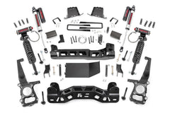 Rough Country 6 in Suspension Lift Kit w/Shocks - 57550 - Black Patch Performance - ROUG57550