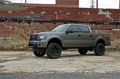 Rough Country 6 in Suspension Lift Kit w/Shocks - 57550 - Black Patch Performance - ROUG57550