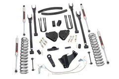 Rough Country 6 in Suspension Lift Kit w/Shocks - 58840 - Black Patch Performance - ROUG58840