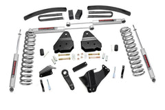 Rough Country 6 in Suspension Lift Kit w/Shocks - 596.20 - Black Patch Performance - ROUG596.20
