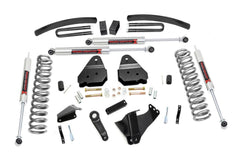 Rough Country 6 in Suspension Lift Kit w/Shocks - 59640 - Black Patch Performance - ROUG59640