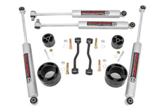 Rough Country Leveling Lift Kit w/Shocks - 61330 - Black Patch Performance - ROUG61330
