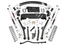 Rough Country 4.5 in X - Series Long Arm Suspension Lift Kit w/Shocks - 61622 - Black Patch Performance - ROUG61622