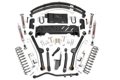 Rough Country 4.5 in X-Series Long Arm Suspension Lift Kit w/Shocks - 61722 - Black Patch Performance - ROUG61722