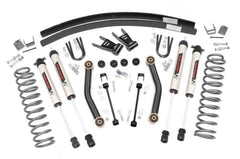 Rough Country 4.5 in Suspension Lift Kit w/Shocks - 62370 - Black Patch Performance - ROUG62370