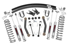 Rough Country 4.5 in Suspension Lift Kit w/Shocks - 623N2 - Black Patch Performance - ROUG623N2