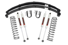 Rough Country 3 in Suspension Lift Kit w/Shocks - 63040 - Black Patch Performance - ROUG63040
