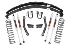 Rough Country 3 in Suspension Lift Kit w/Shocks - 63041 - Black Patch Performance - ROUG63041