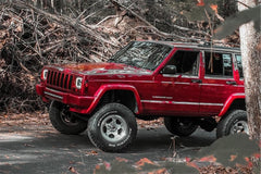 Rough Country 4.5 in Suspension Lift Kit w/Shocks - 633N2 - Black Patch Performance - ROUG633N2