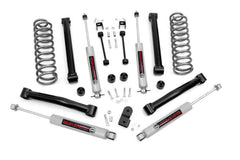 Rough Country 3.5 in Suspension Lift Kit w/Shocks - 636.20 - Black Patch Performance - ROUG636.20