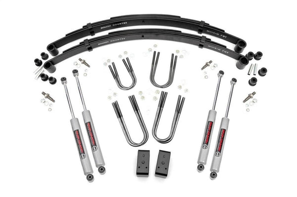 Rough Country 3 in Suspension Lift Kit w/Shocks - 64030 – Black Patch ...