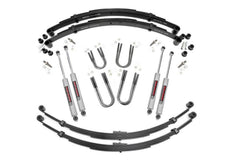 Rough Country 3 in Suspension Lift Kit w/Shocks - 64530 - Black Patch Performance - ROUG64530