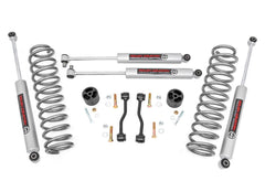 Rough Country 2.5 in Suspension Lift Kit w/Shocks - 64830B - Black Patch Performance - ROUG64830B