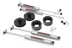 Rough Country 2 in Suspension Lift Kit w/Shocks - 65830 - Black Patch Performance - ROUG65830
