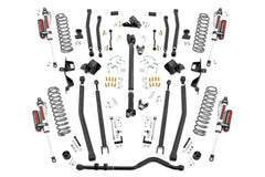 Rough Country 6 in Suspension Lift Kit w/Shock - 66050 - Black Patch Performance - ROUG66050