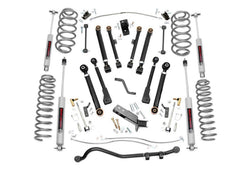 Rough Country 6 in X - Series Suspension Lift Kit w/Shocks - 66220 - Black Patch Performance - ROUG66220