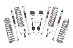 Rough Country 2.5 in Suspension Lift Kit w/Shocks - 66640 - Black Patch Performance - ROUG66640