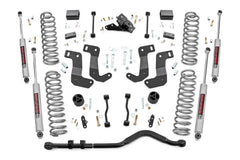 Rough Country 3.5 in Suspension Lift Kit w/Shocks - 66830 - Black Patch Performance - ROUG66830