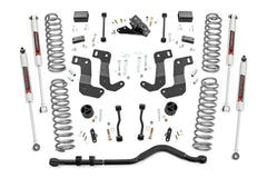 Rough Country 3.5 in Suspension Lift Kit w/Shocks - 66840 - Black Patch Performance - ROUG66840