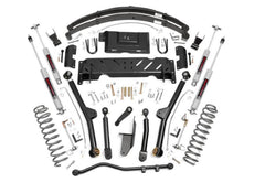 Rough Country 6.5 in X-Series Long Arm Suspension Lift Kit w/Shocks - 67222 - Black Patch Performance - ROUG67222