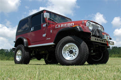 Rough Country 4 in Suspension Lift Kit w/Shocks - 675 - 76 - 8130 - Black Patch Performance - ROUG675768130