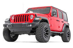 Rough Country 2.5 in Suspension Lift Kit w/Shocks - 67770 - Black Patch Performance - ROUG67770