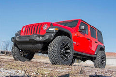 Rough Country 2.5 in Suspension Lift Kit w/Shocks - 67770 - Black Patch Performance - ROUG67770