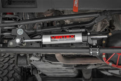 Rough Country Steering Stabilizer - 680900 - Black Patch Performance - ROUG680900