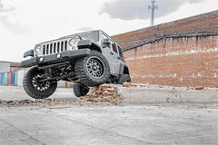 Rough Country 4 in Suspension Lift Kit w/Shocks - 68140 - Black Patch Performance - ROUG68140