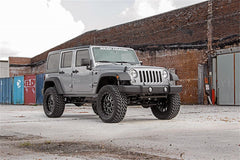 Rough Country 4 in Suspension Lift Kit w/Shocks - 68140 - Black Patch Performance - ROUG68140