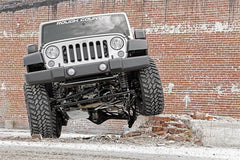 Rough Country 4 in Suspension Lift Kit w/Shocks - 68150 - Black Patch Performance - ROUG68150