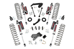 Rough Country 4 in Suspension Lift Kit w/Shocks - 68150 - Black Patch Performance - ROUG68150