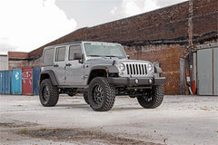 Rough Country 4 in Suspension Lift Kit w/Shocks - 68150 - Black Patch Performance - ROUG68150