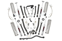 Rough Country 6 in X - Series Suspension Lift Kit w/Shocks - 68322 - Black Patch Performance - ROUG68322