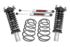 Rough Country 2.5 in Suspension Lift Kit w/Shocks - 68731 - Black Patch Performance - ROUG68731