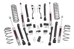 Rough Country 4 in X-Series Suspension Lift Kit w/Shocks - 68820 - Black Patch Performance - ROUG68820