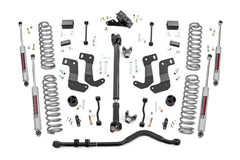 Rough Country 3.5 in Suspension Lift Kit w/Shocks - 69031 - Black Patch Performance - ROUG69031