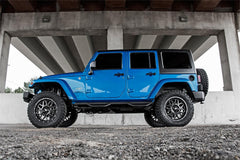 Rough Country 3.5 in Suspension Lift Kit w/Shocks - 69430 - Black Patch Performance - ROUG69430