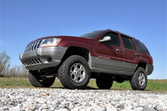 Rough Country 4 in Suspension Lift Kit w/Shocks - 698.20 - Black Patch Performance - ROUG698.20