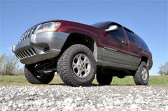 Rough Country 4 in Suspension Lift Kit w/Shocks - 698.20 - Black Patch Performance - ROUG698.20
