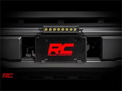 Rough Country Cree Black Series LED License Plate Mount Kit - 70183 - Black Patch Performance - ROUG70183