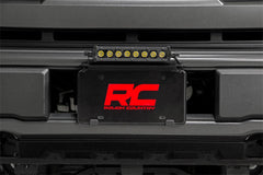 Rough Country Cree Black Series LED License Plate Mount Kit - 70183 - Black Patch Performance - ROUG70183