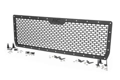 Rough Country Laser - Cut Mesh Replacement Grille - 70188 - Black Patch Performance - ROUG70188