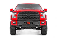 Rough Country Laser - Cut Mesh Replacement Grille - 70191 - Black Patch Performance - ROUG70191