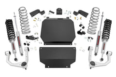 Rough Country 3.5 in Suspension Lift Kit w/Shocks - 70331 - Black Patch Performance - ROUG70331
