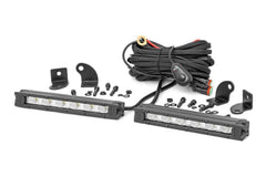 Rough Country Cree LED Lights - 70406A - Black Patch Performance - ROUG70406A