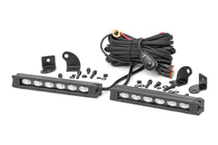 Rough Country Cree LED Lights - 70406ABL - Black Patch Performance - ROUG70406ABL