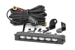 Rough Country Cree Black Series LED Light Bar - 70416ABL - Black Patch Performance - ROUG70416ABL